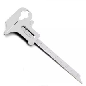 Dental Boley Gauge Caliper Stainless Steel Measuring Dentist Lab Instruments