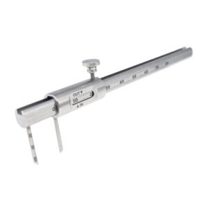 Micro Boley Gauge Straight Dental Ortho Teeth Thickness Measuring Instruments