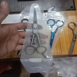 Hair Cutting Scissor in Silver Colour