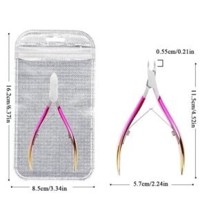 Cuticle Nipper Nail Scissor Manicure Dead Skin Remover Pedicure Tool Nail Care!