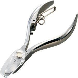 STAINLESS NAIL NIPPER WITH NAIL GUARD