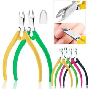 Stainless Steel Cuticle Nail Nipper Clipper Manicure Plier Cutter Tool Care