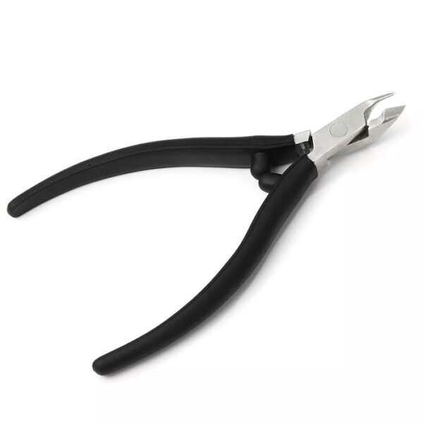 Stainless Steel Cuticle Nail Nipper In Black Colour