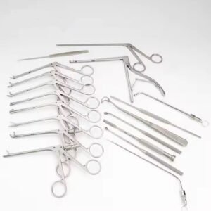 Medical ENT Surgical Instruments Set, Surgery Instruments Nasal Forceps Suction Tube for ENT